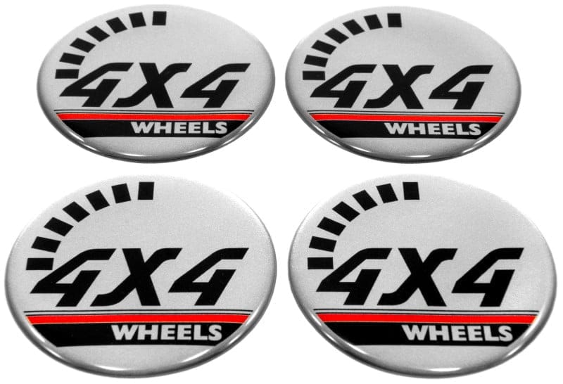 Dekal för centrumkåpa - 4X4