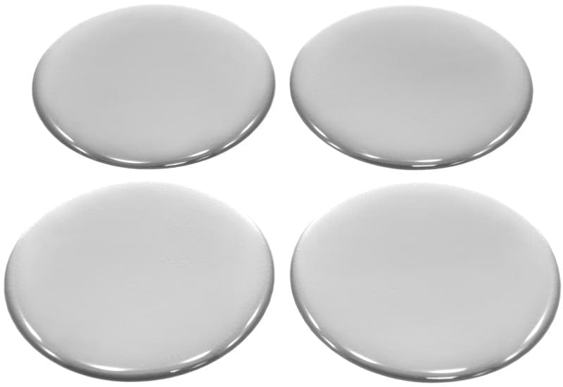 Dekal för centrumkåpa - Silver