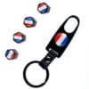 Ventilhattar flagga Frankrike 4st + Nyckelring
